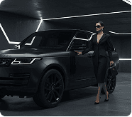 Chauffeur opening car door