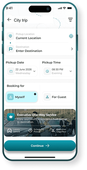 One-Way Ride Booking App
